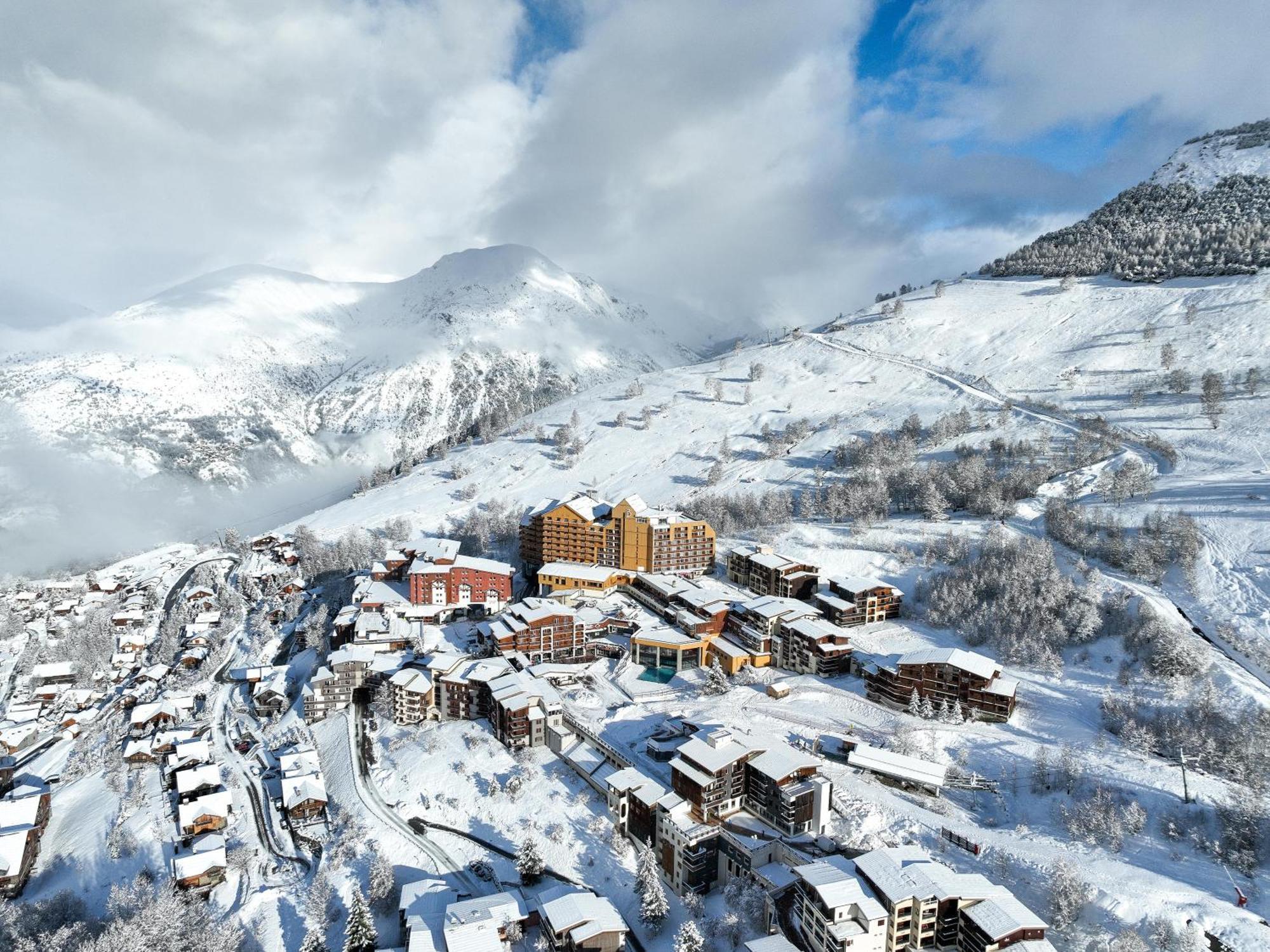 Belambra Clubs Les 2 Alpes Les Cretes Hotell Les Deux Alpes Eksteriør bilde