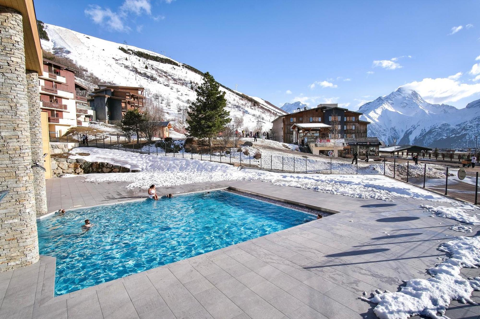 Belambra Clubs Les 2 Alpes Les Cretes Hotell Les Deux Alpes Eksteriør bilde