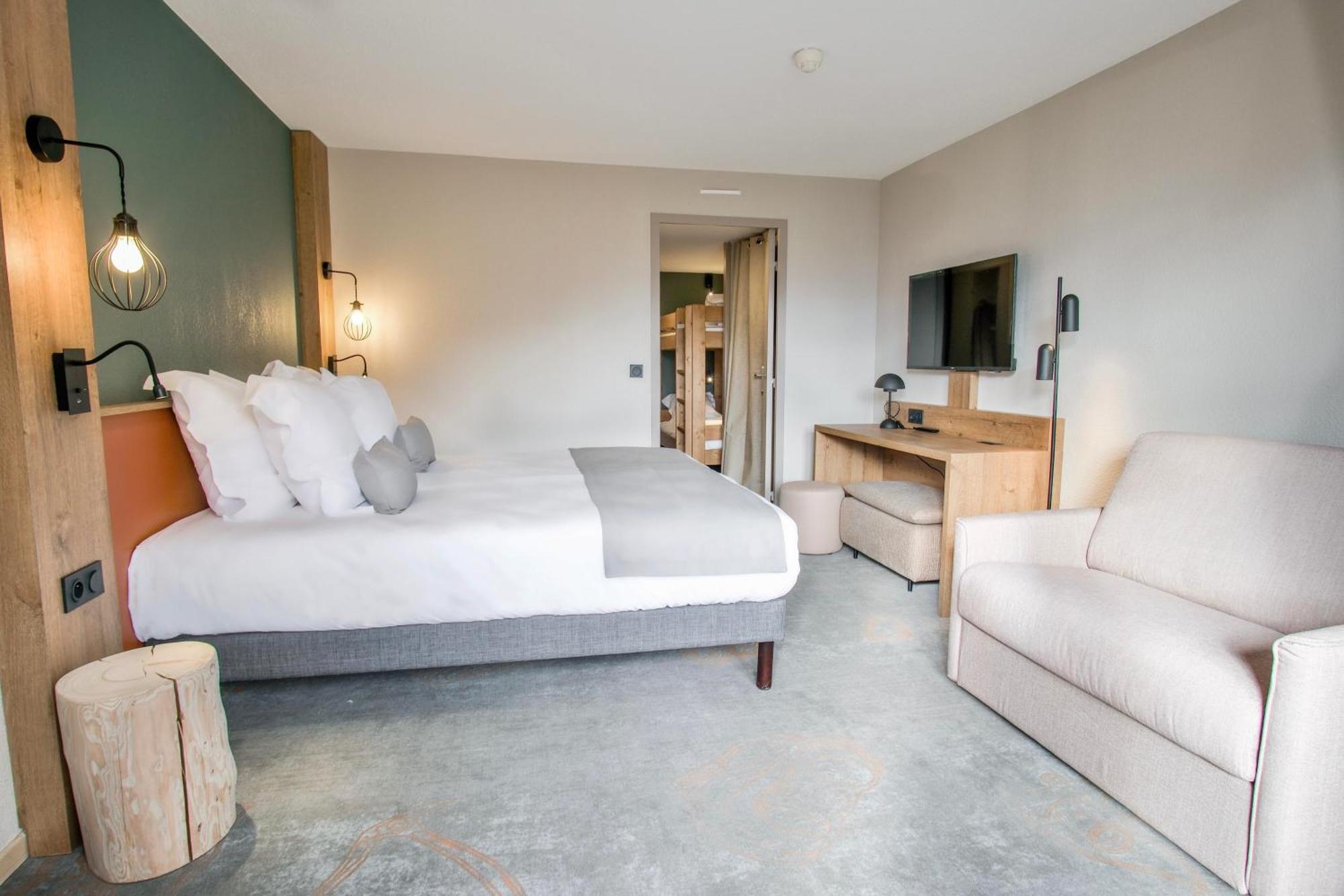 Belambra Clubs Les 2 Alpes Les Cretes Hotell Les Deux Alpes Rom bilde