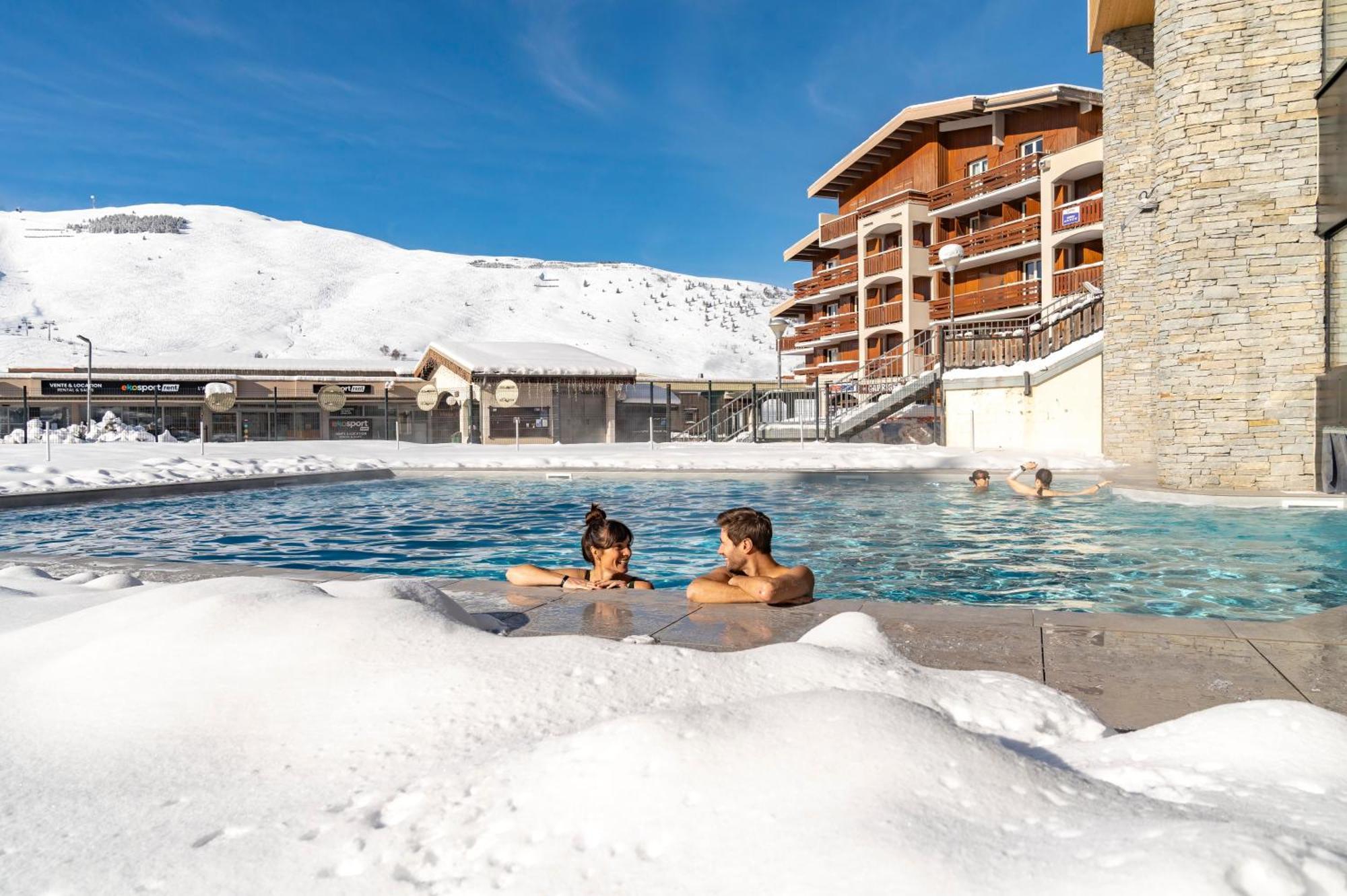 Belambra Clubs Les 2 Alpes Les Cretes Hotell Les Deux Alpes Eksteriør bilde