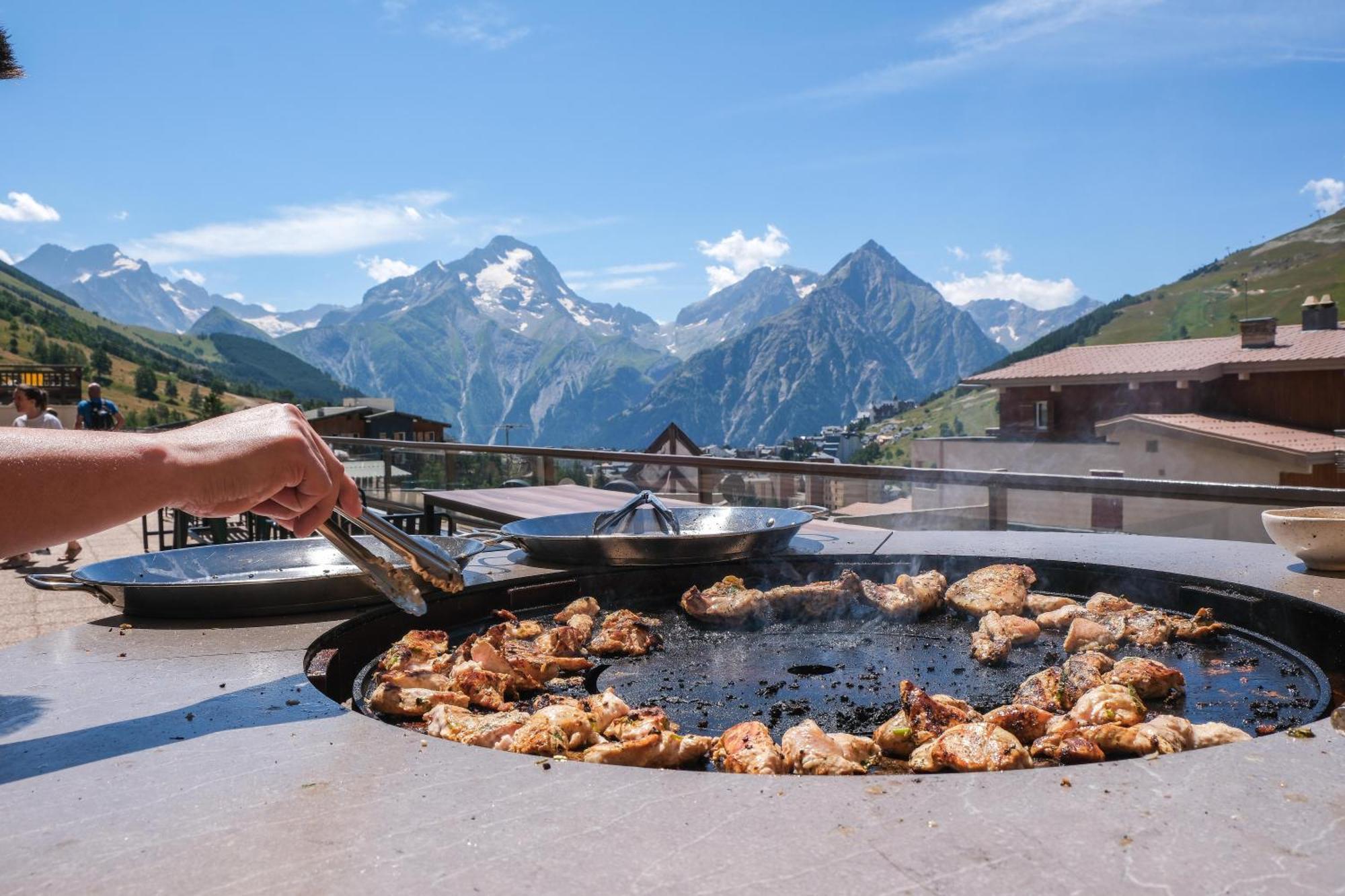 Belambra Clubs Les 2 Alpes Les Cretes Hotell Les Deux Alpes Eksteriør bilde